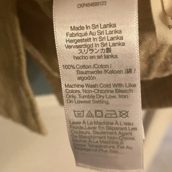 Madewell tan oversized 100% cotton blazer - medium - NWT - Picture 4 of 7